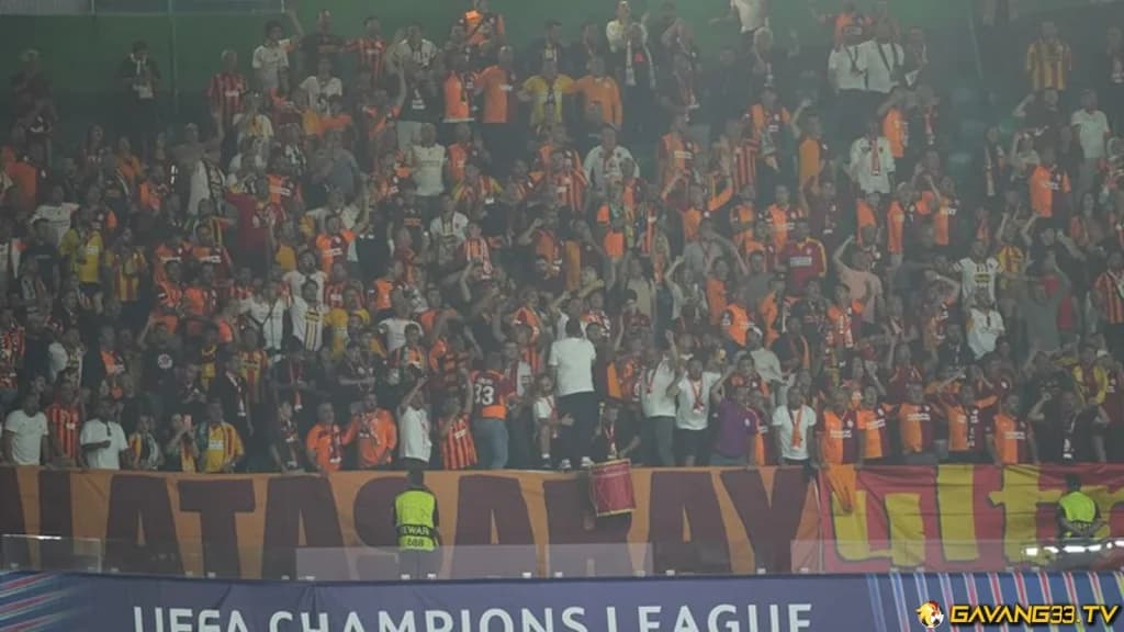 Ảnh tư liệu Galatasaray trước trận đấu