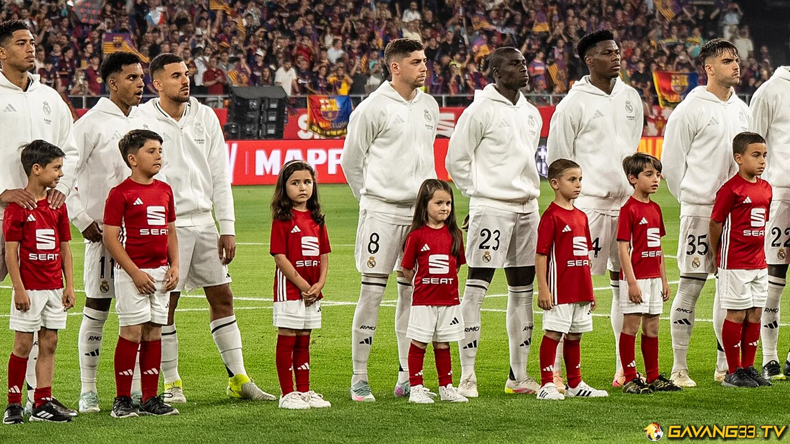 Ảnh tư liệu Real Madrid trước trận đấu